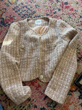 Le Lis Vintage Style Textured Jacket