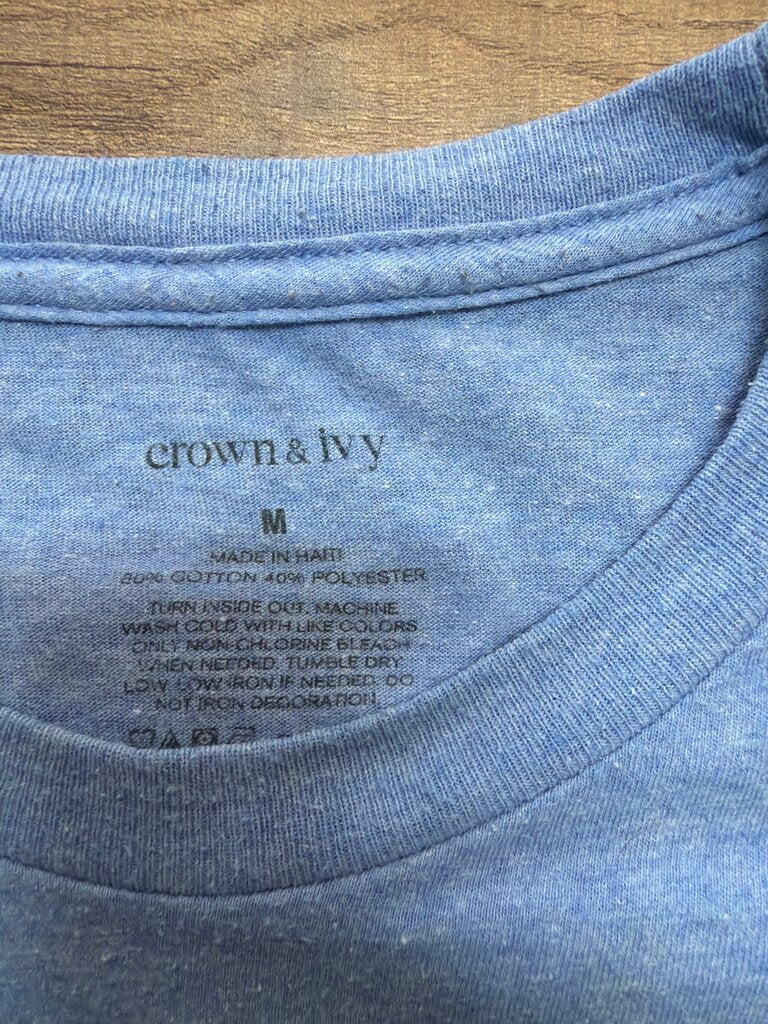 Crown & Ivy Blue T-Shirt