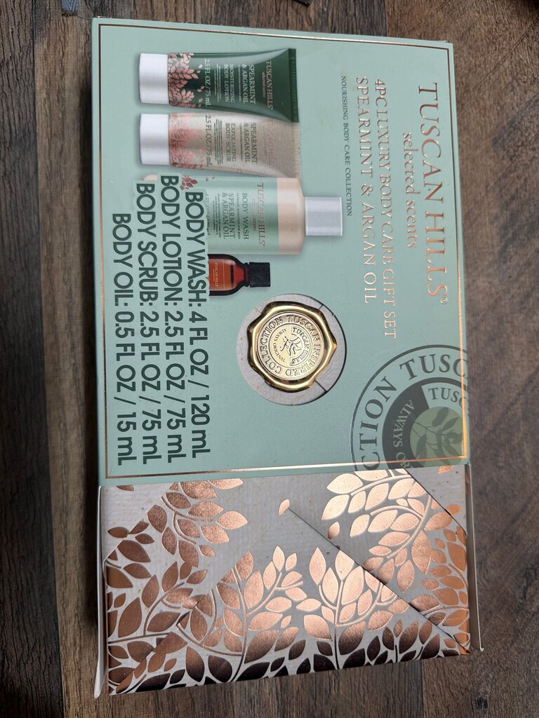Tuscan Hills Body Care Gift Set