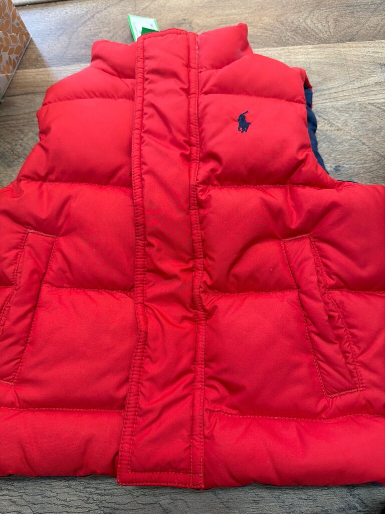 Polo Ralph Lauren Red Puffer Vest