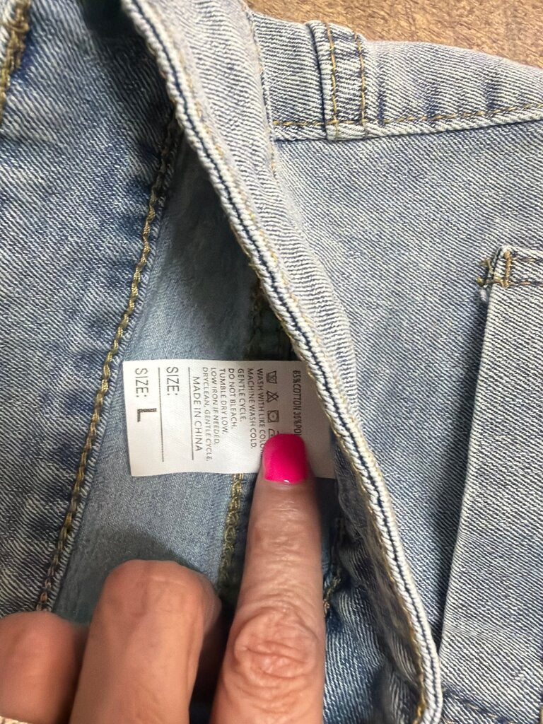 Light Wash Denim Jeans