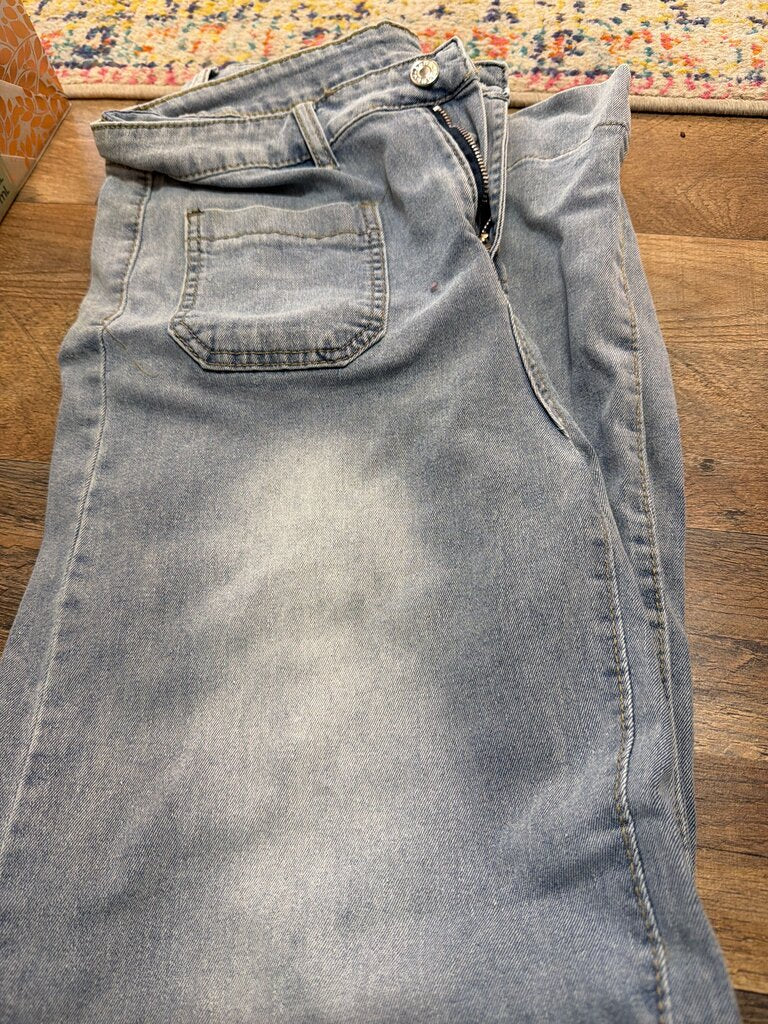 Light Wash Denim Jeans