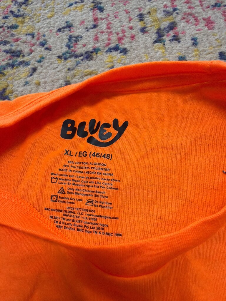Bluey Vampire Costume T-Shirt