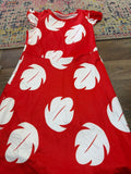 Red Floral Print Dress