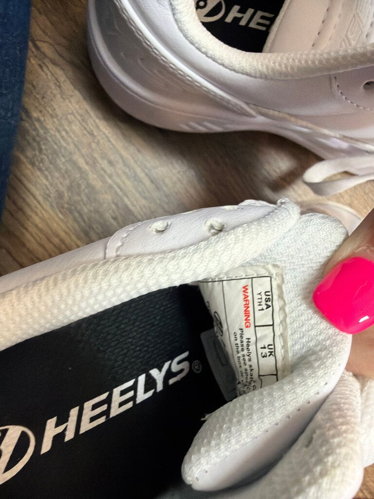 Heelys White Roller Shoes