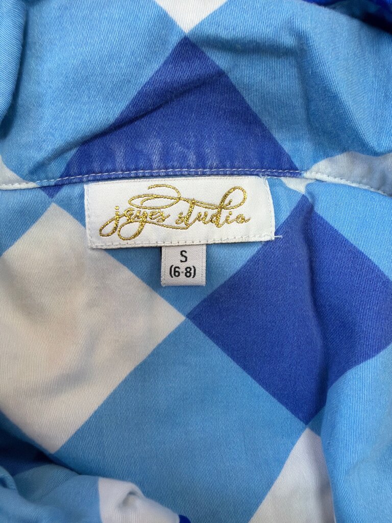 Jaye's Studio Blue Patterned Shirt