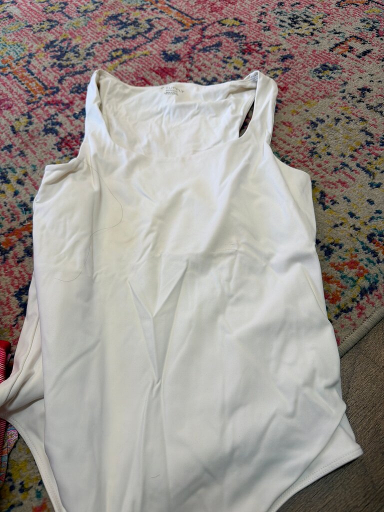 Z Supply Women's Medium White Bodysuit