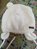 Baby Pink Knit Hat with Ears