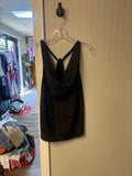 Black Sparkly Halter Top
