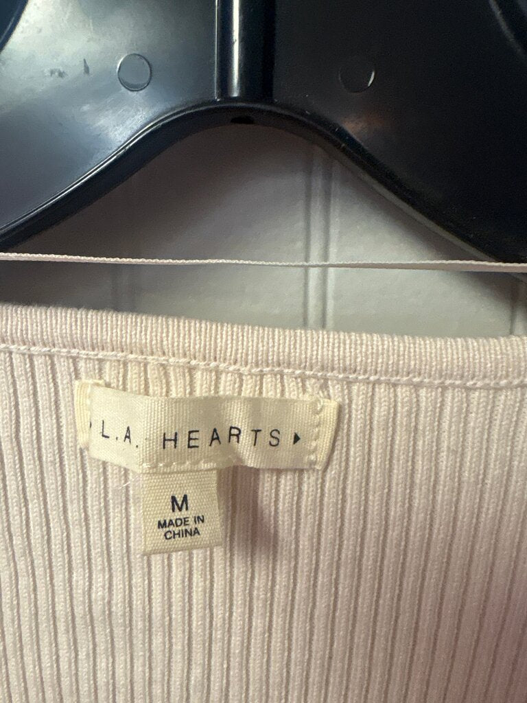 L.A. Hearts Ribbed Crop Top