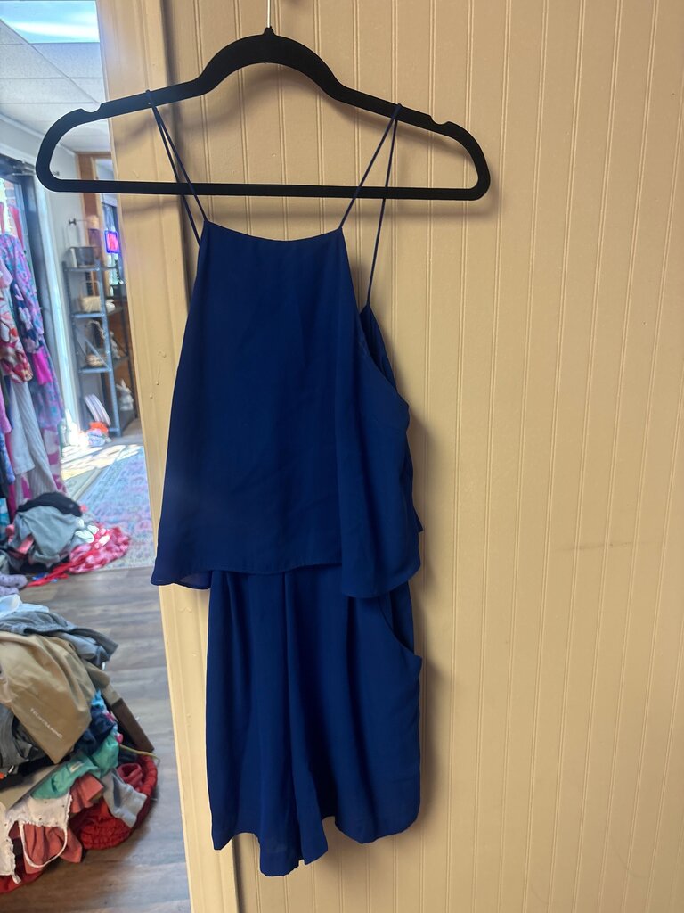 Express Blue Romper