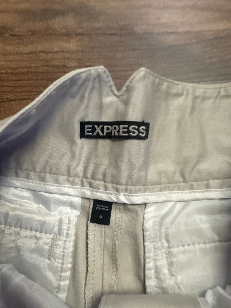 Express Beige Shorts