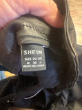 SHEIN Black Skinny Jogger Pants