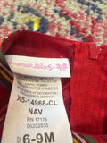 Connie Baby Red Plaid Dress