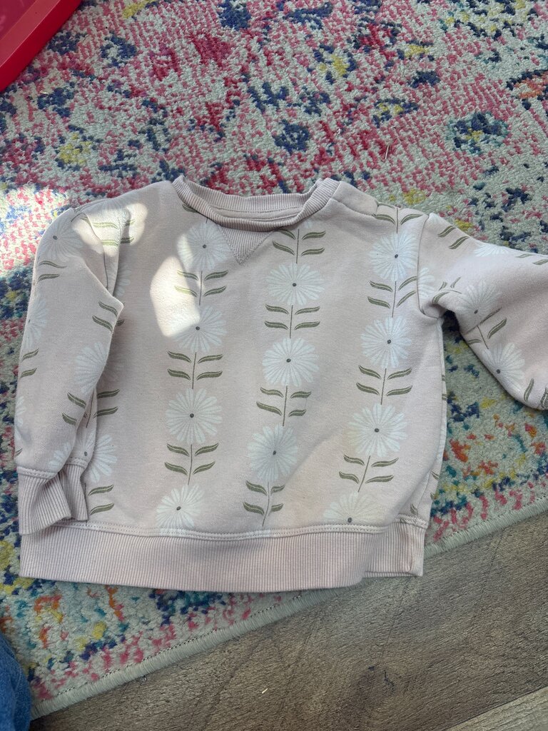 Little Co. Floral Sweatshirt