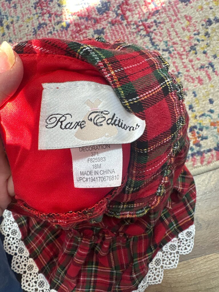 Rare Editions Plaid Dress