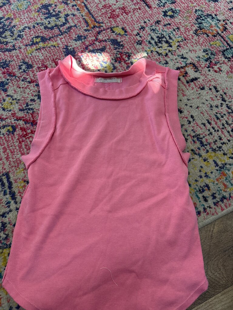 We The Free Pink Sleeveless Top