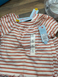 Cat & Jack Girls' 3T Short Sleeve Striped Top