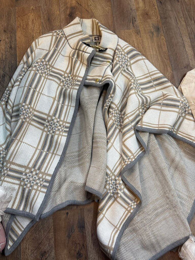 Anne Klein Plaid Wrap