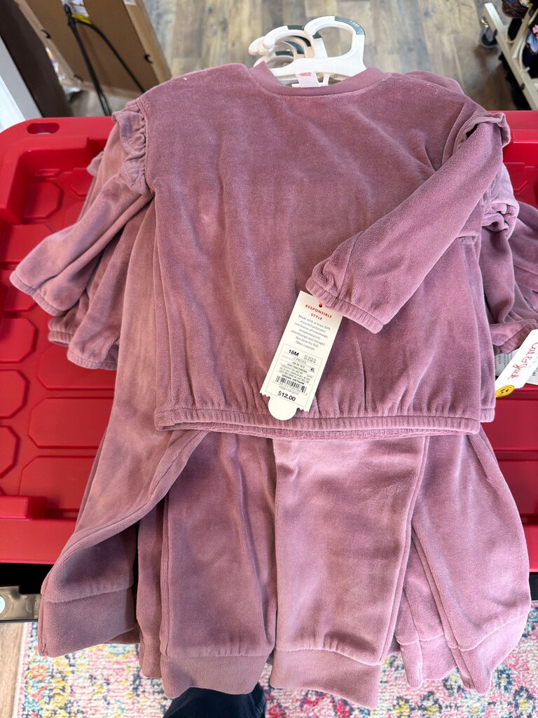 Toddler Girls' Clothing Set in Light Purple