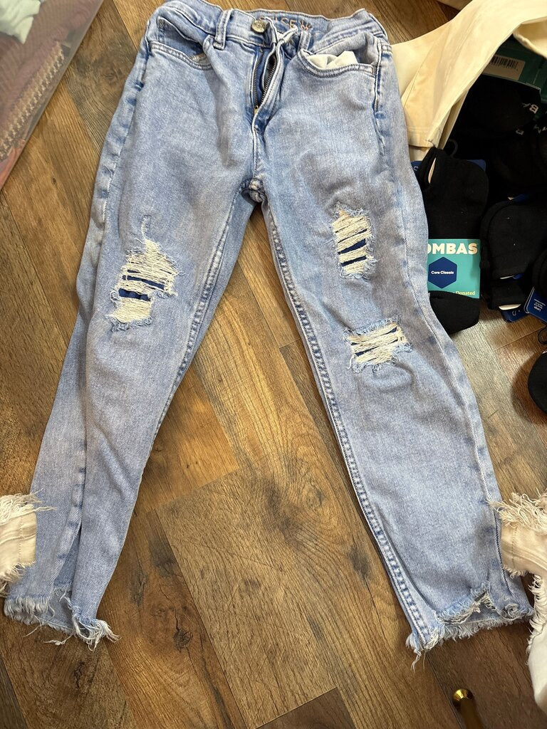 Justice Girls Distressed Jeans