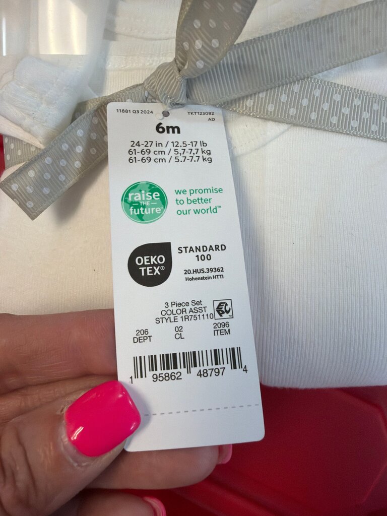 Carter's 3-Piece Baby Clothes Set