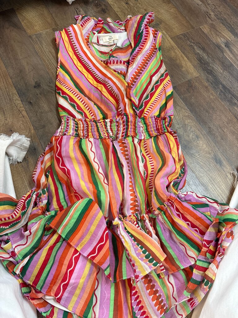 Colorful Striped Dress by Entro