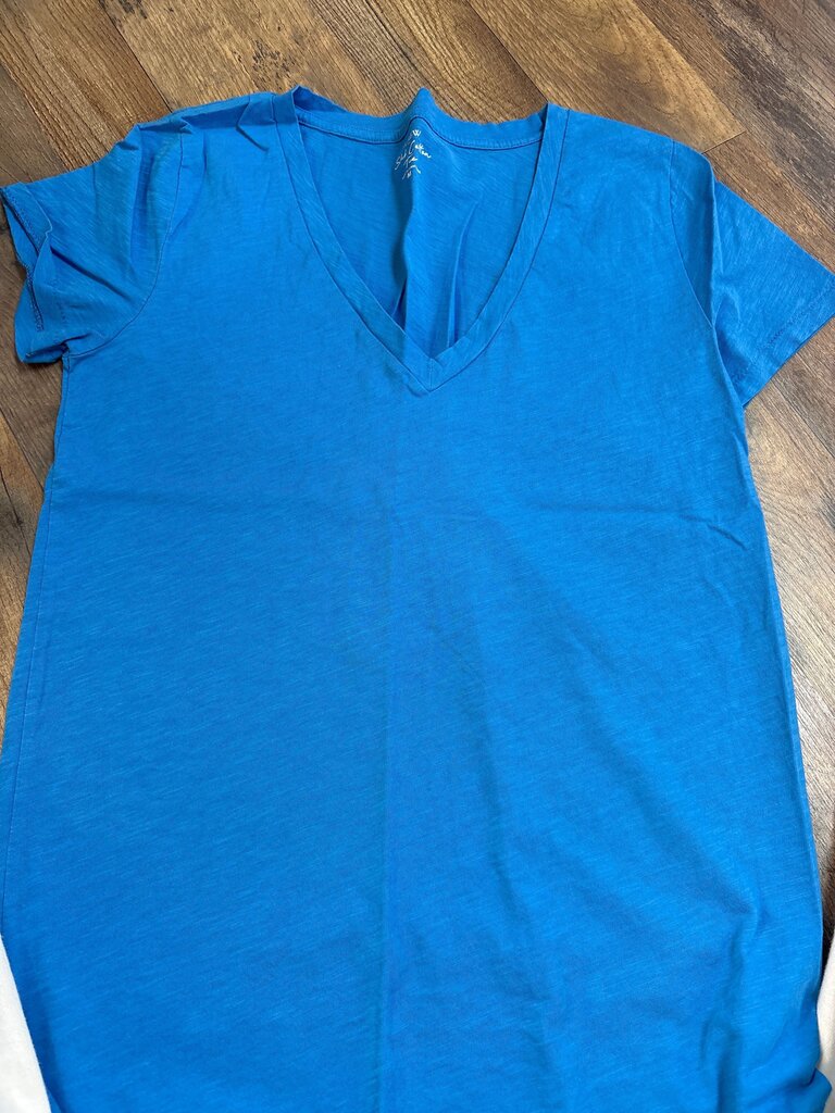 J.Crew Slub Cotton V-Neck Tee