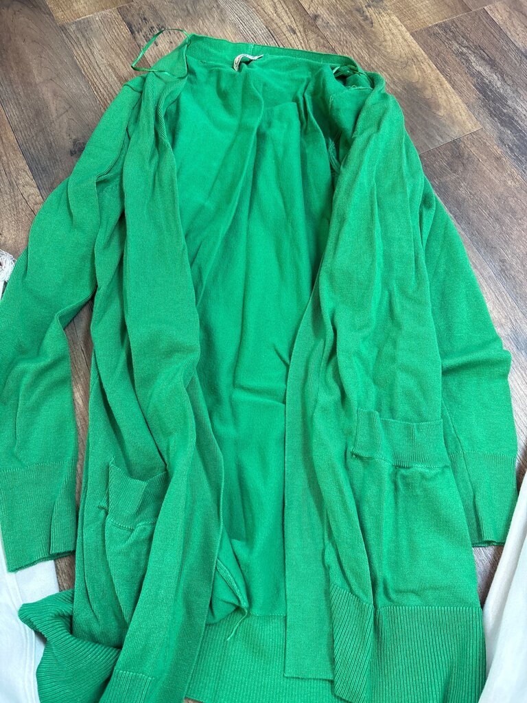 Cielo Green Cardigan