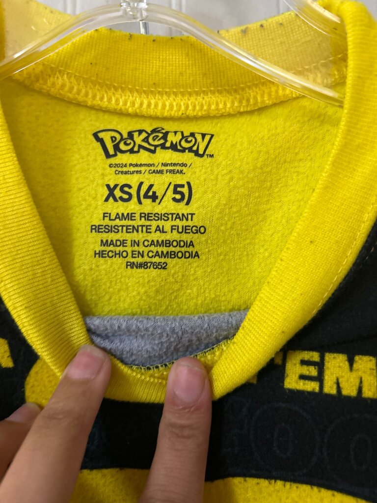 Pikachu Pajama Set