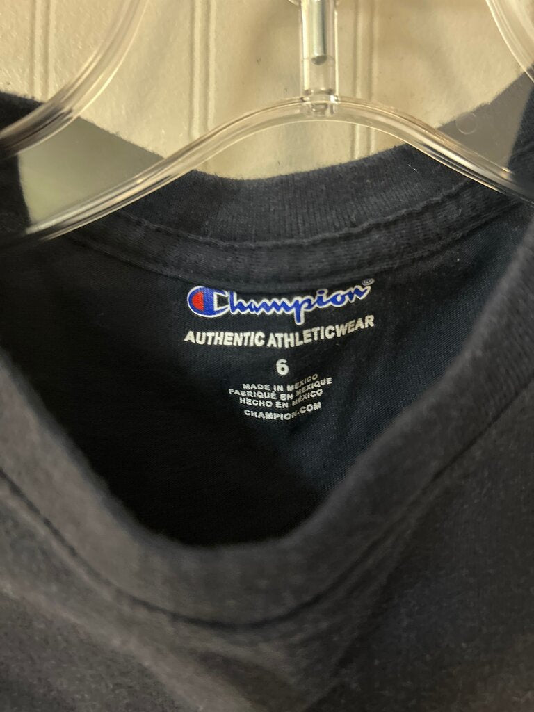 Champion Boys' Black T-Shirt