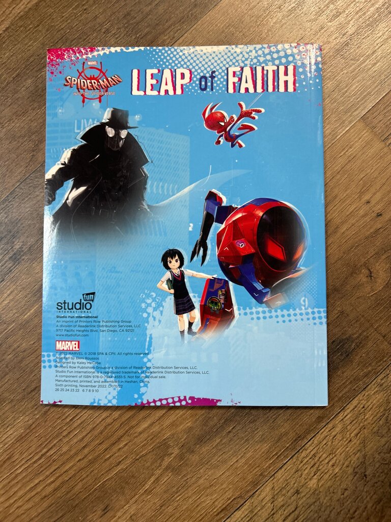 Marvel Spider-Man: Leap of Faith Book
