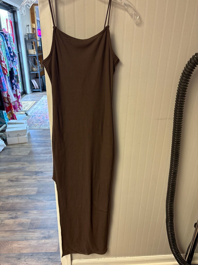 J For Justify Brown Maxi Dress