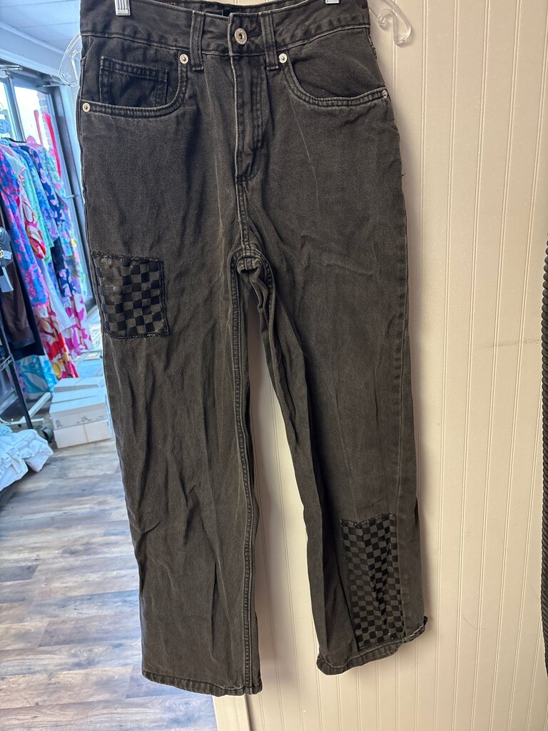 Vans Black Checkered Pants