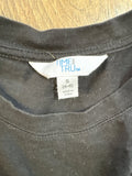 TIME AND TRU Black Tiered Dress