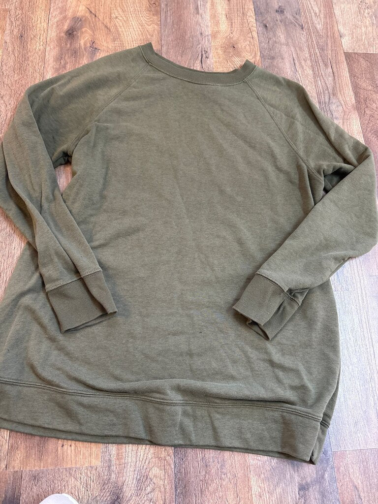 Old Navy Active Olive Green Sweatshirt