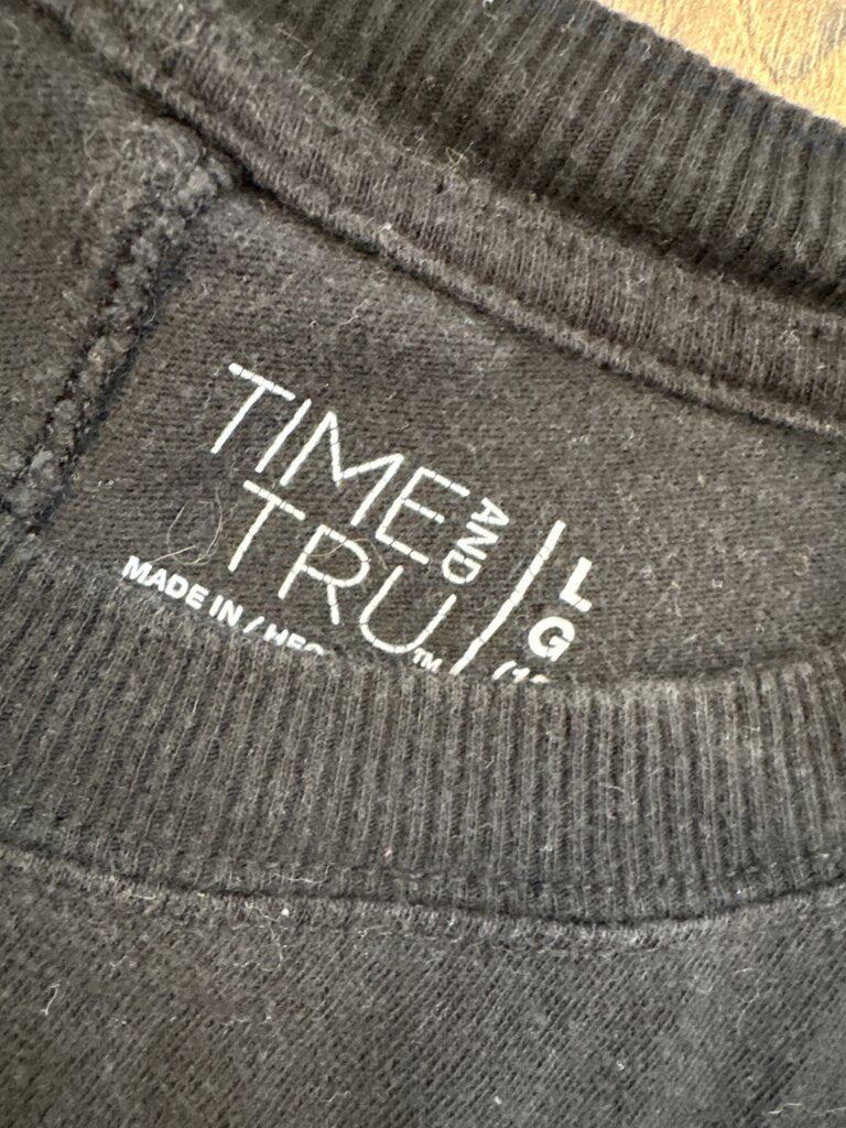 Time and True Black T-Shirt