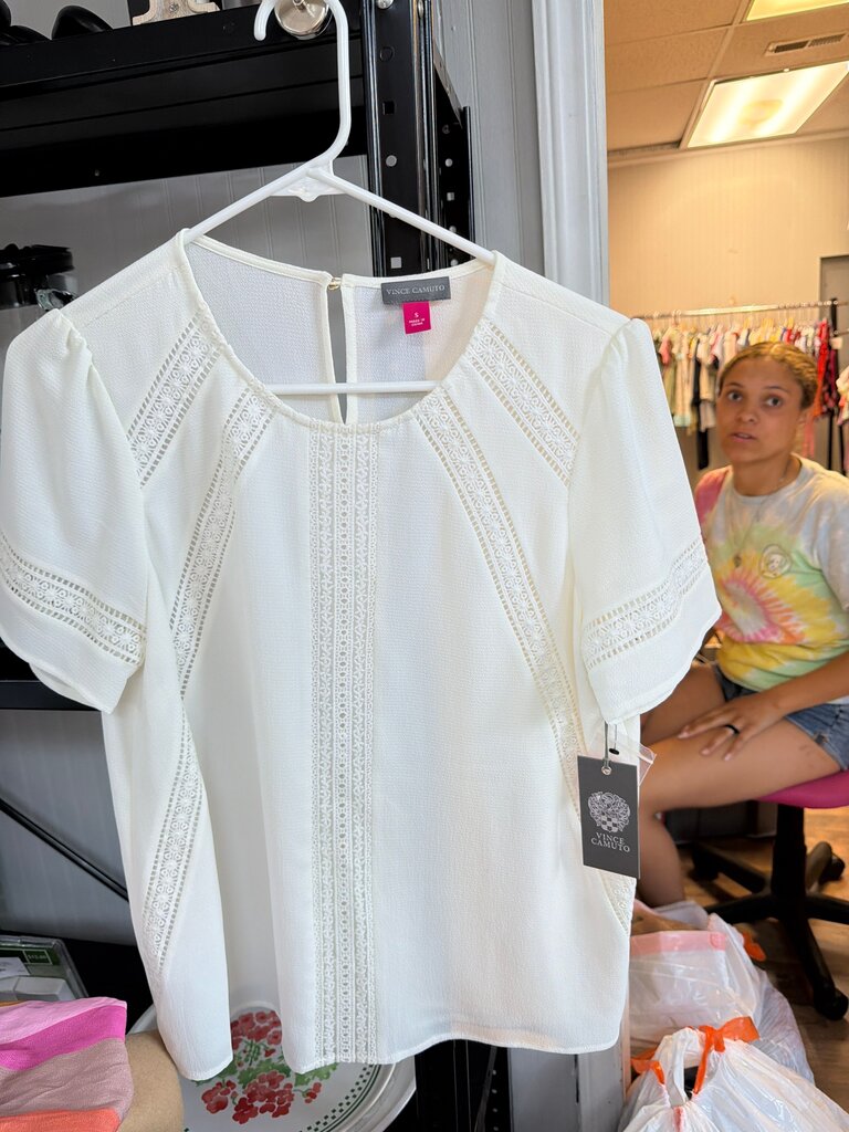 Vince Camuto White Blouse