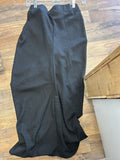 Women's Black Waffle Knit Pants