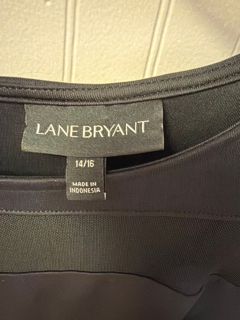 Lane Bryant Black Dress