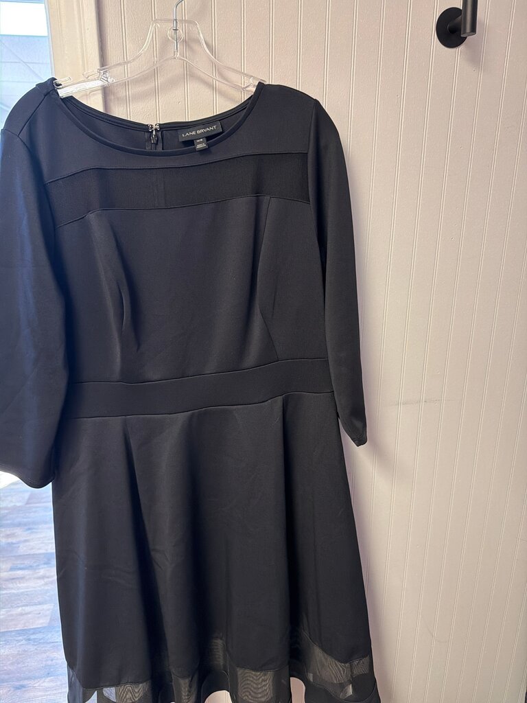 Lane Bryant Black Dress
