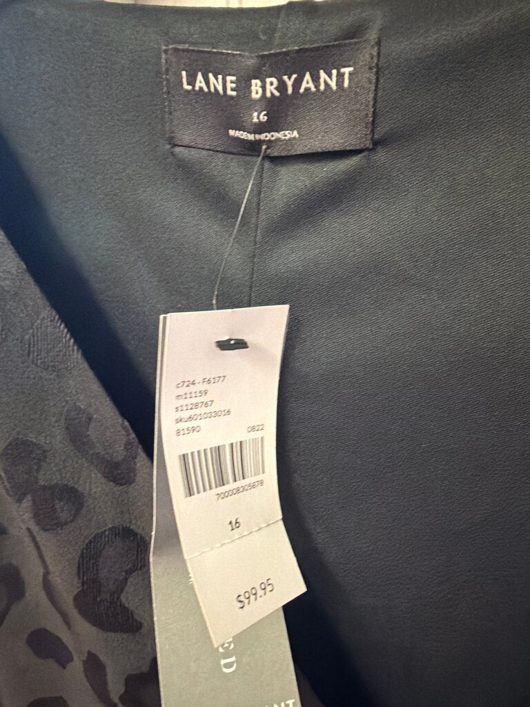 Lane Bryant Women's Leopard Print Dress
