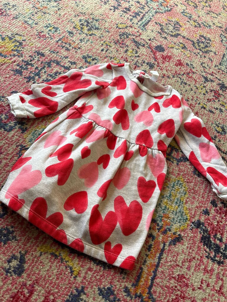 Carter's Toddler Dress with Heart Print
