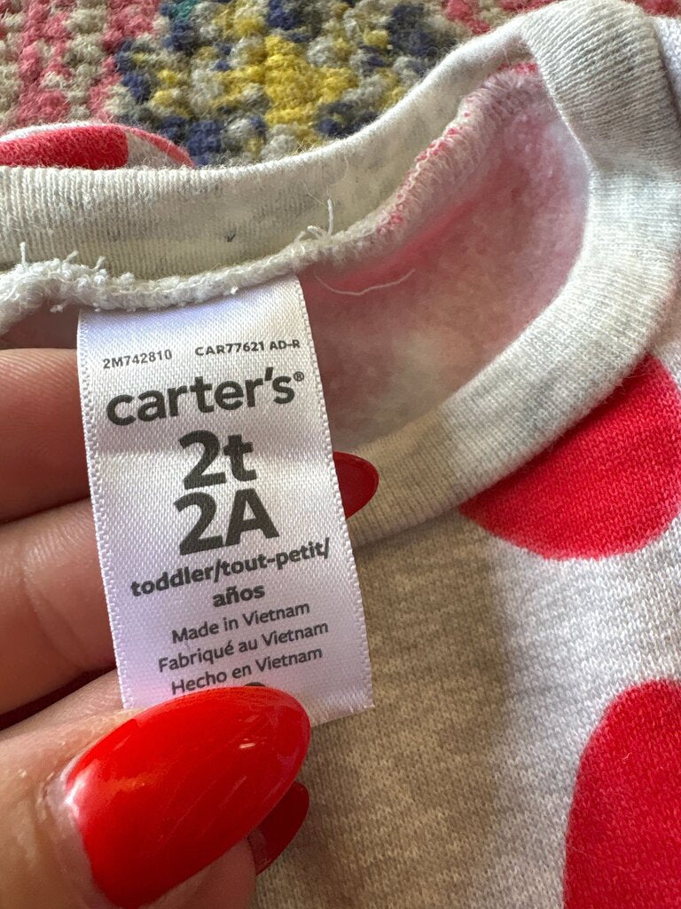 Carter's Toddler Dress with Heart Print