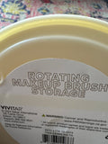 VIVITAR Rotating Makeup Brush Storage