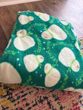 Snowman Print Fleece Blanket