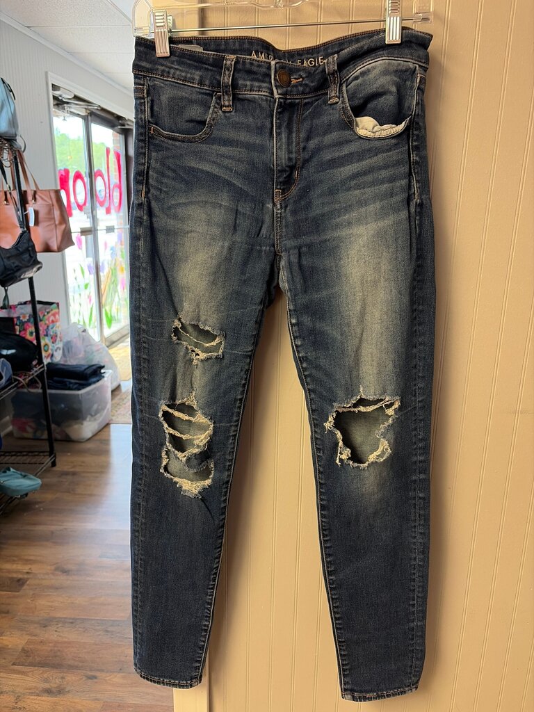 American Eagle Ripped Skinny Jeans