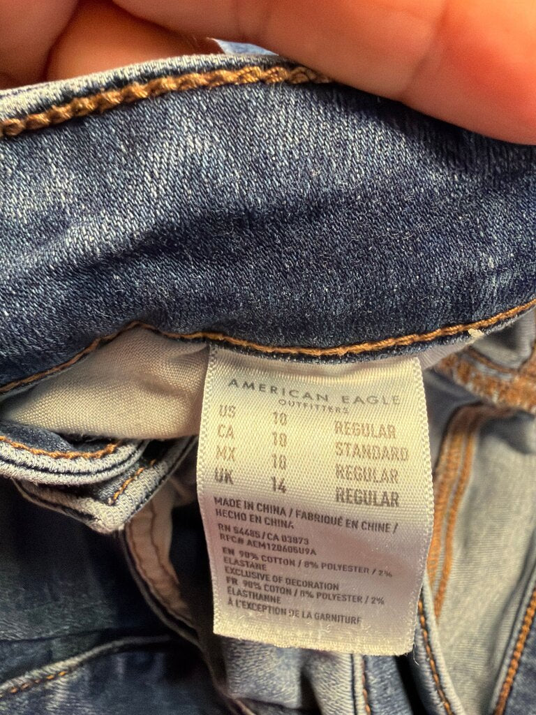 American Eagle Ripped Skinny Jeans