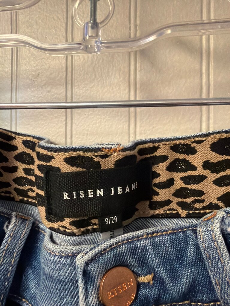 Risen Jeans High Waisted Wide Leg Pants