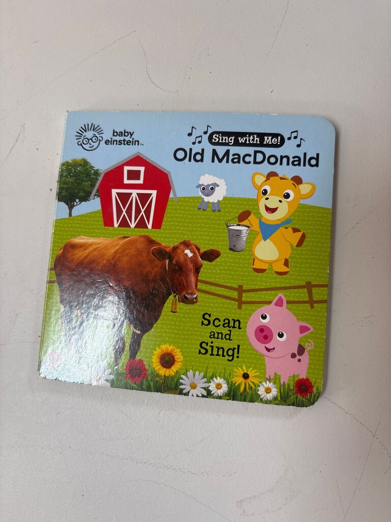 Baby Einstein Sing with Me! Old MacDonald Book
